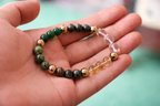 Brajmantra Money Magnet Bracelet for Wealth Attraction & Prosperity | Citrine Pyrite Tiger Eye Aventurine Quartz Hematite Bracelet | Lucky Bracelet for Men & Women