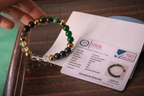 Brajmantra Money Magnet Bracelet for Wealth Attraction & Prosperity | Citrine Pyrite Tiger Eye Aventurine Quartz Hematite Bracelet | Lucky Bracelet for Men & Women