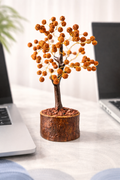 Braj Mantra 6mm 5 Mukhi Rudraksha 54 Beads Certified tree | Original Rudraksha Mala for Men & Women | Pooja, Meditation & Stress Relief