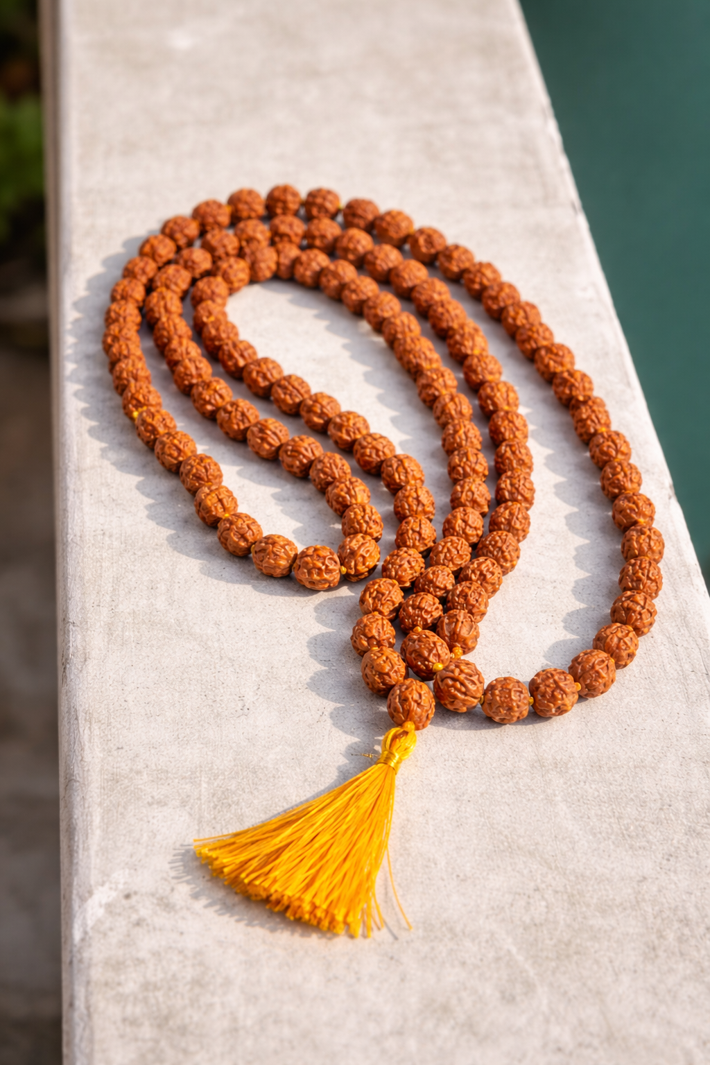 Adiyogi Idol + Free Original 5 Mukhi Rudraksha Mala | Spiritual & Meditation Combo