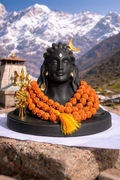 Adiyogi Idol + Free Original 5 Mukhi Rudraksha Mala | Spiritual & Meditation Combo