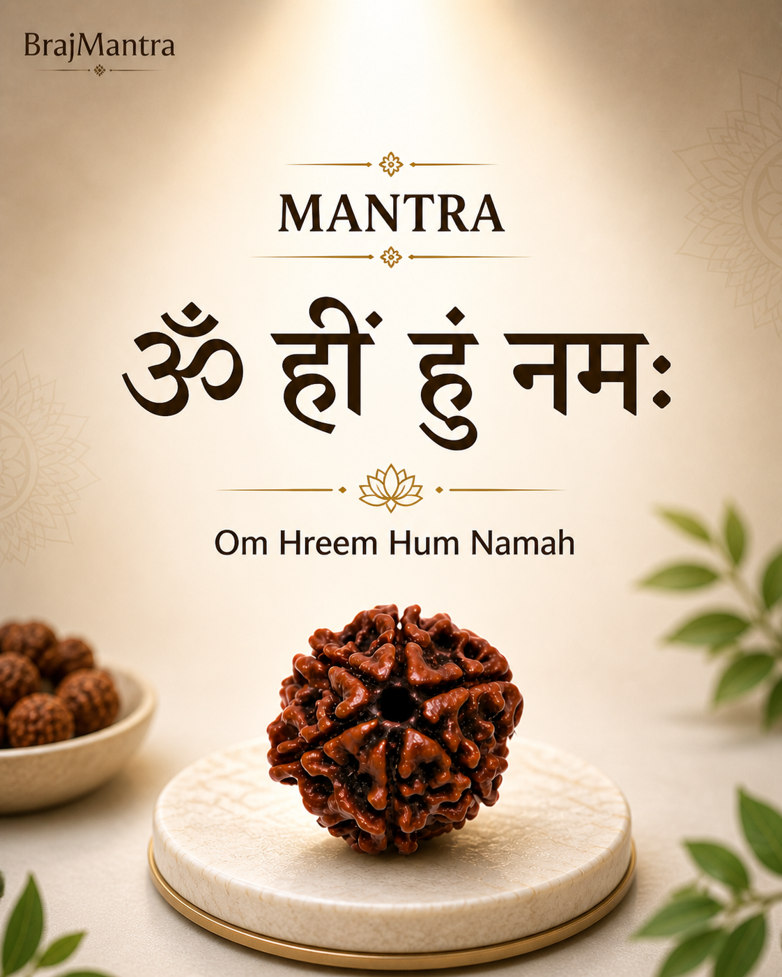 6 Mukhi Nepali Lab Certified Rudraksha