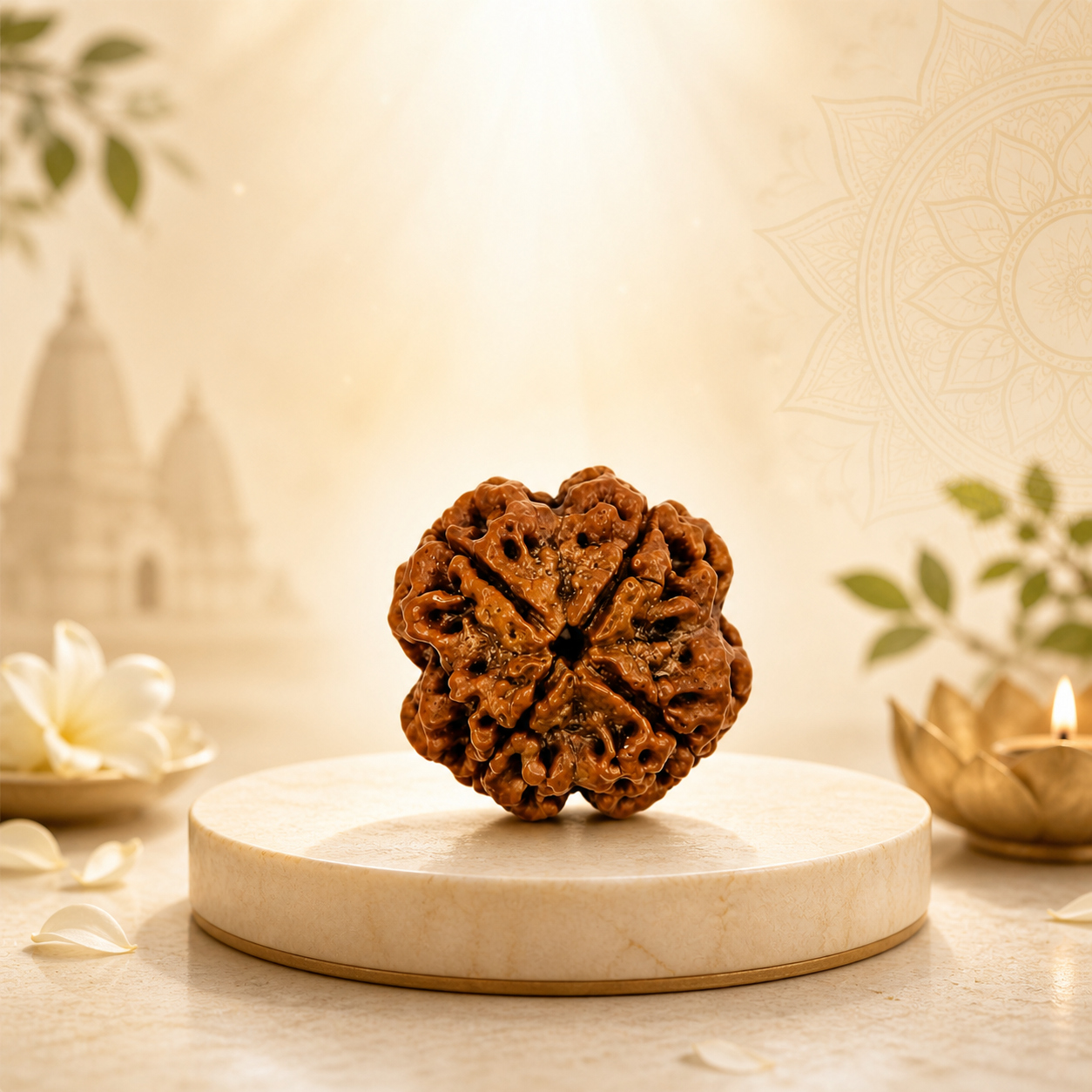 4 Mukhi Nepali Lab Certified Rudraksha