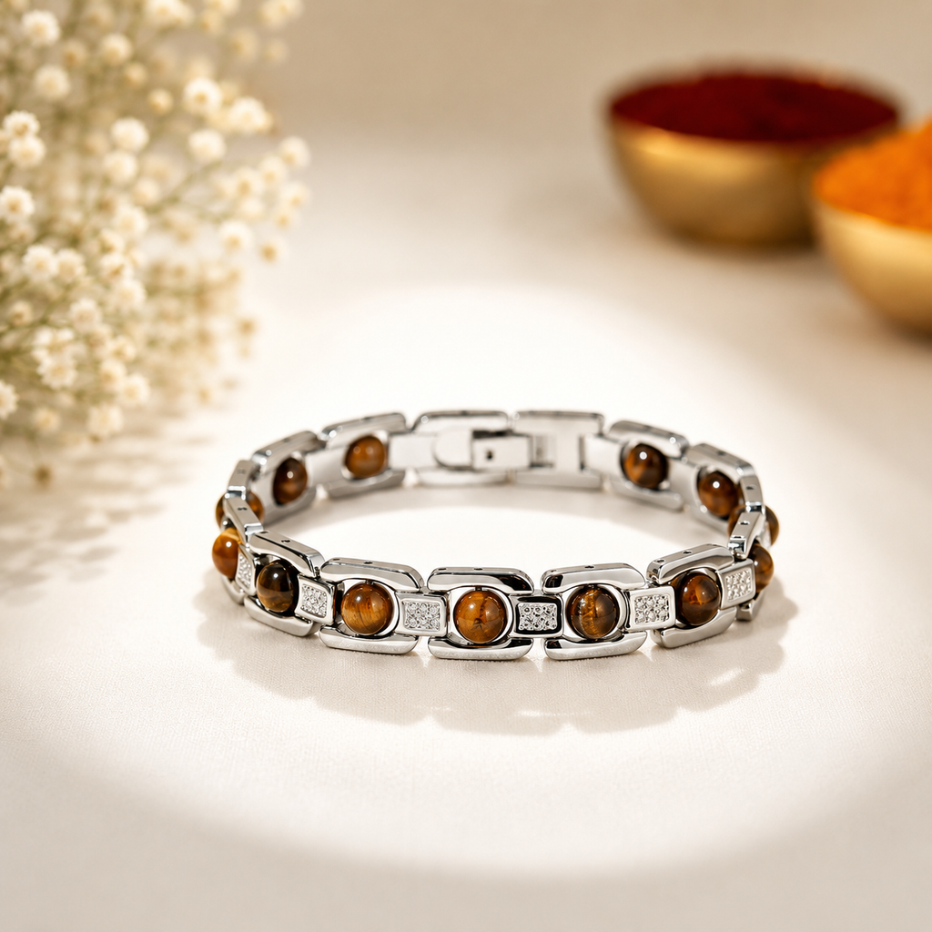 Tiger Eye Focus & Protection Bracelet